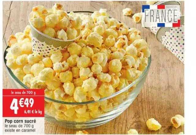 Pop Corn Sucré