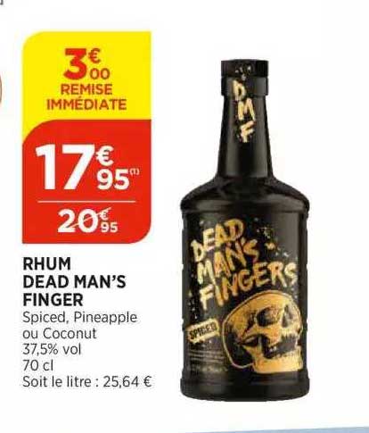 rhum dead man's finger
