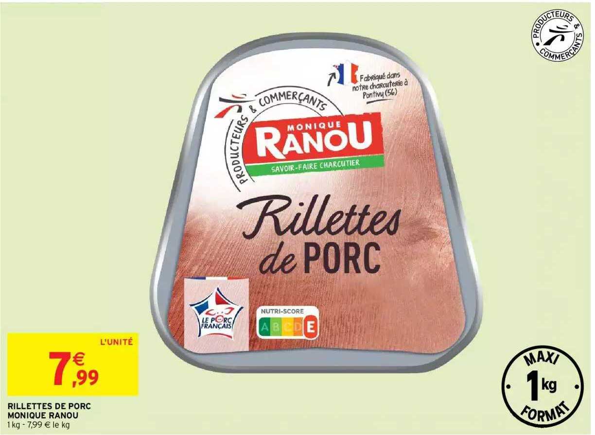 Rillettes De Porc Monique Ranou