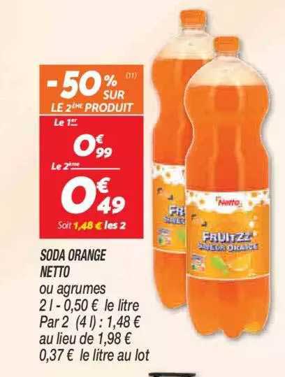 Soda Orange Netto