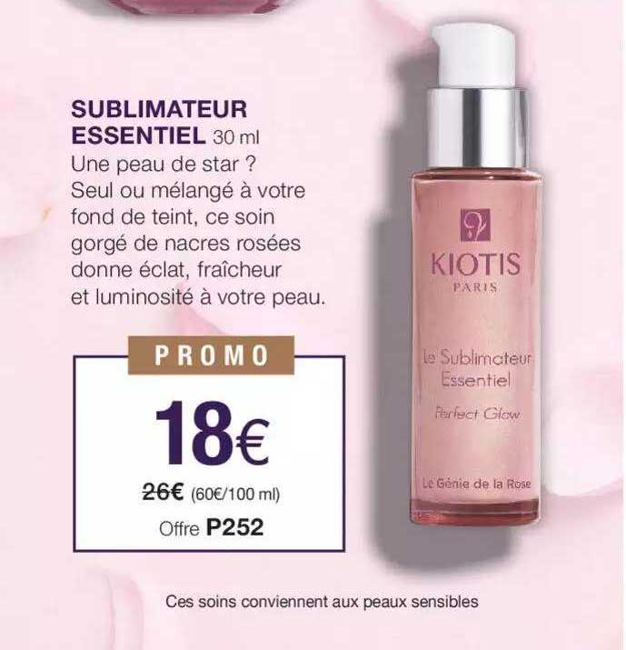 sublimateur essentiel kotis