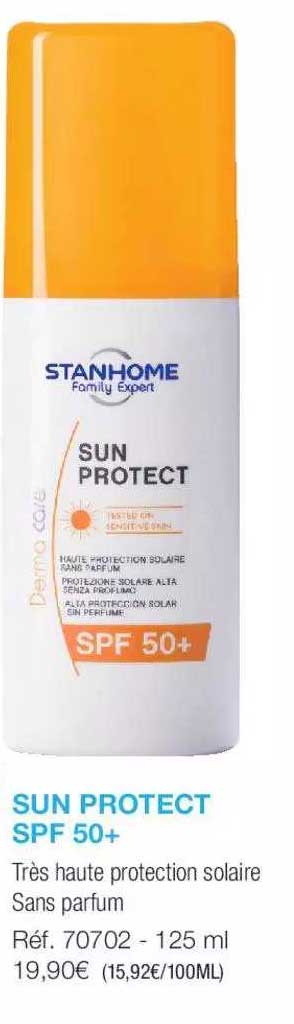 sun protect spf 50+ stanhome