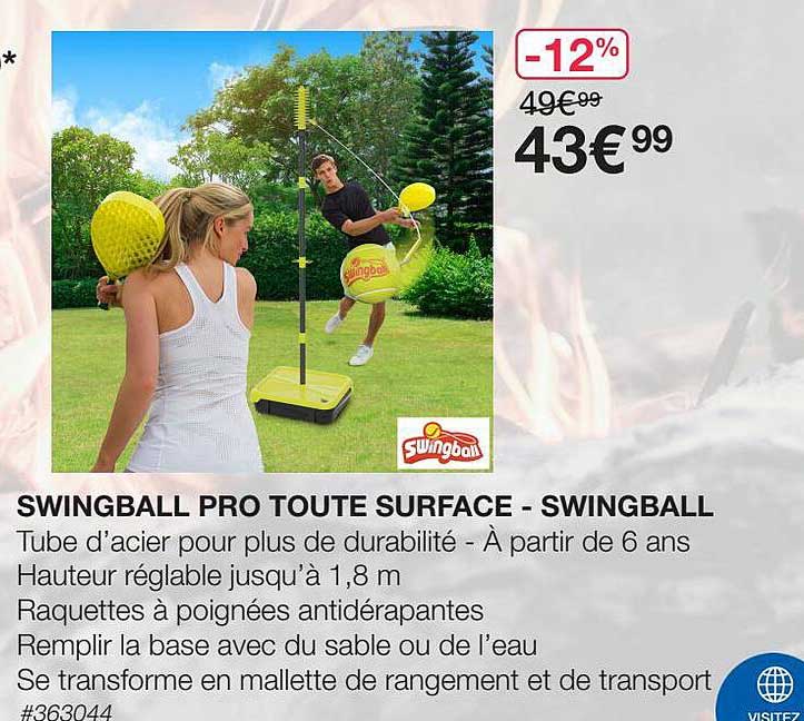 swingball pro toute surface - swingball