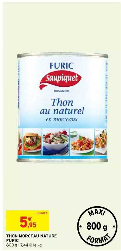 thon morceau nature furic