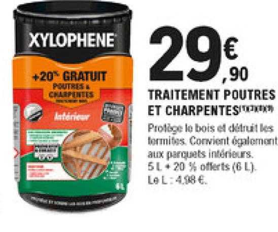 traitement poutres et carpentes xylophène