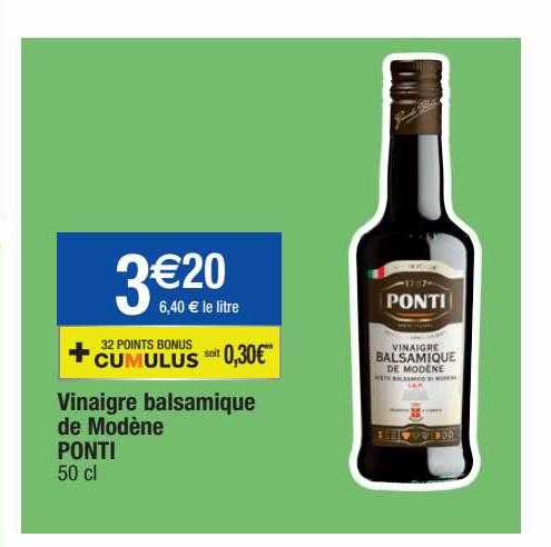 Vinaigre Balsamique De Modène Ponti