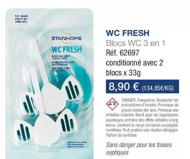 wc fresh stanhome