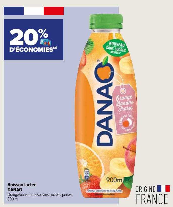 boisson lactée danao