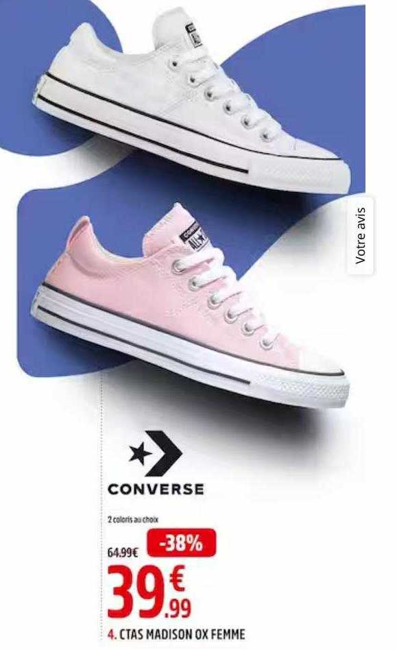 ctas madison ox femme converse