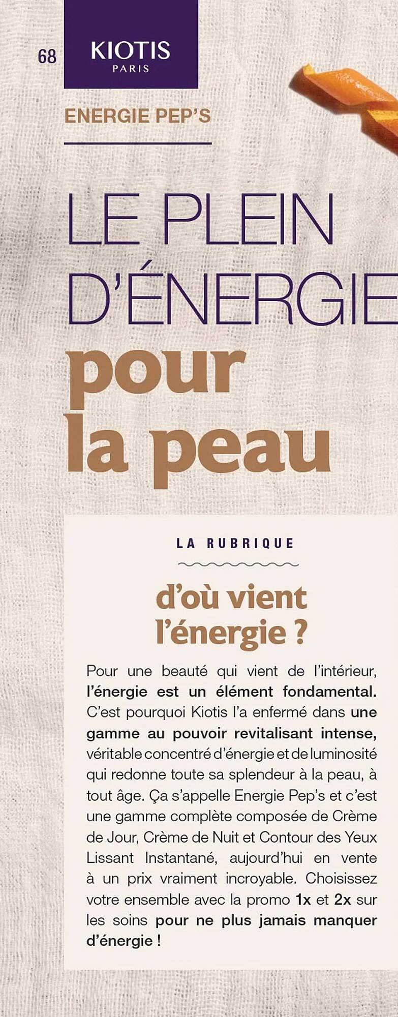 energie pep's kiotis