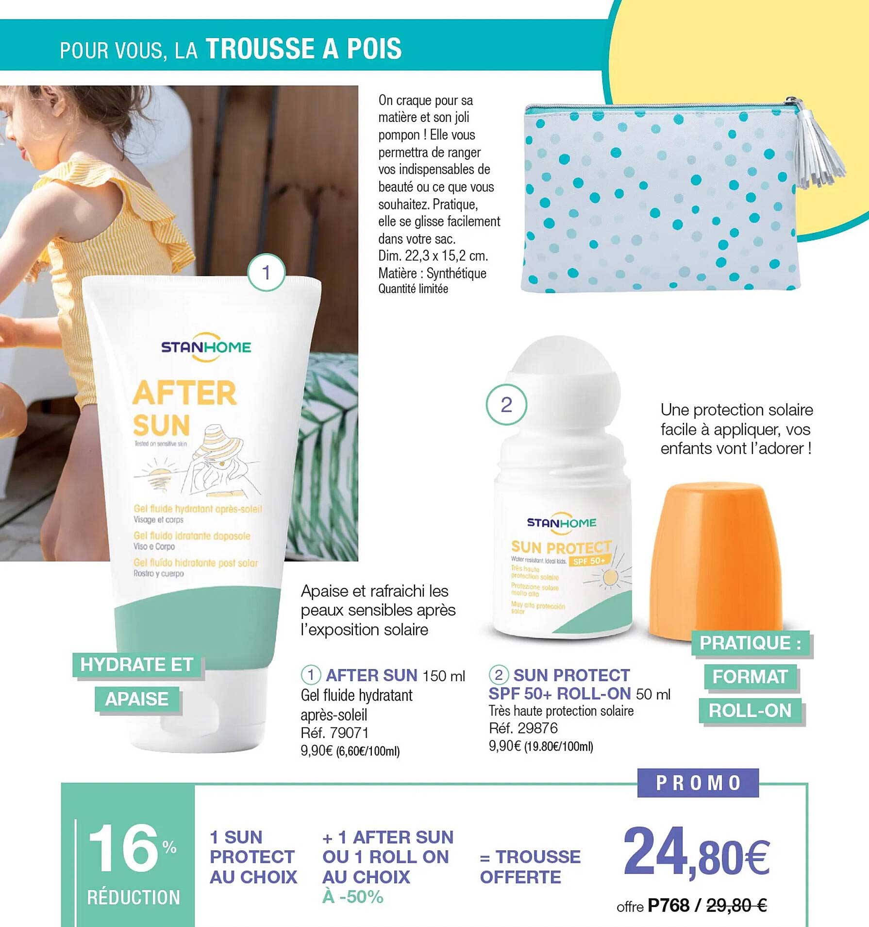 after sun, sun protect spf 50+ roll-on