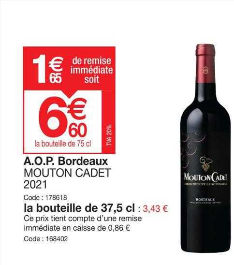 aop bordeaux mouton cadet 2021
