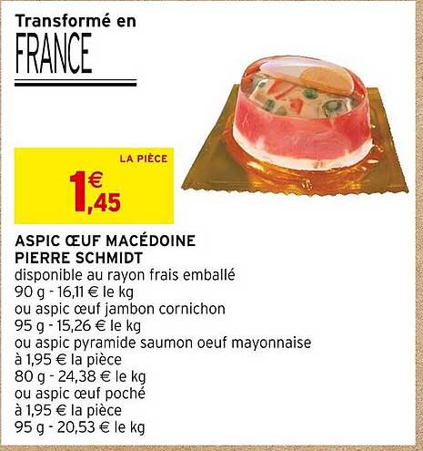 aspic œuf macédoine pierre schmidt