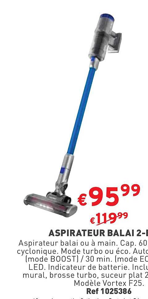 Aspirateur Balai 2-l