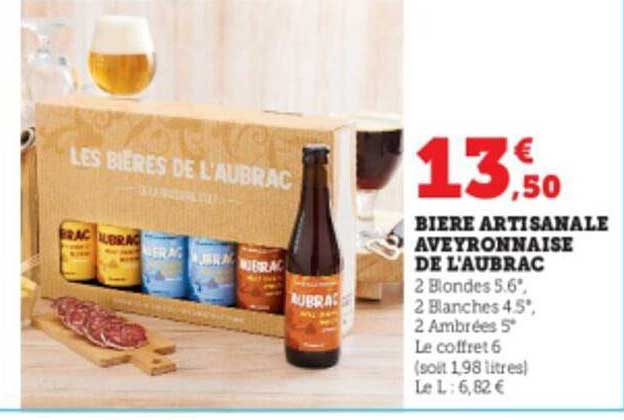 bière artisanale aveyronnaise de l'aubrac