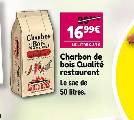 charbon de bois qualité restaurant