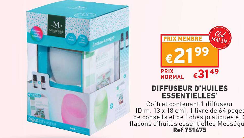 diffuseur d'huiles essentielles