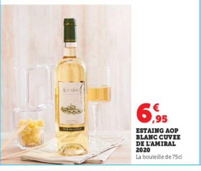 Estaing Aop Blanc Cuvée De L'amiral 2020