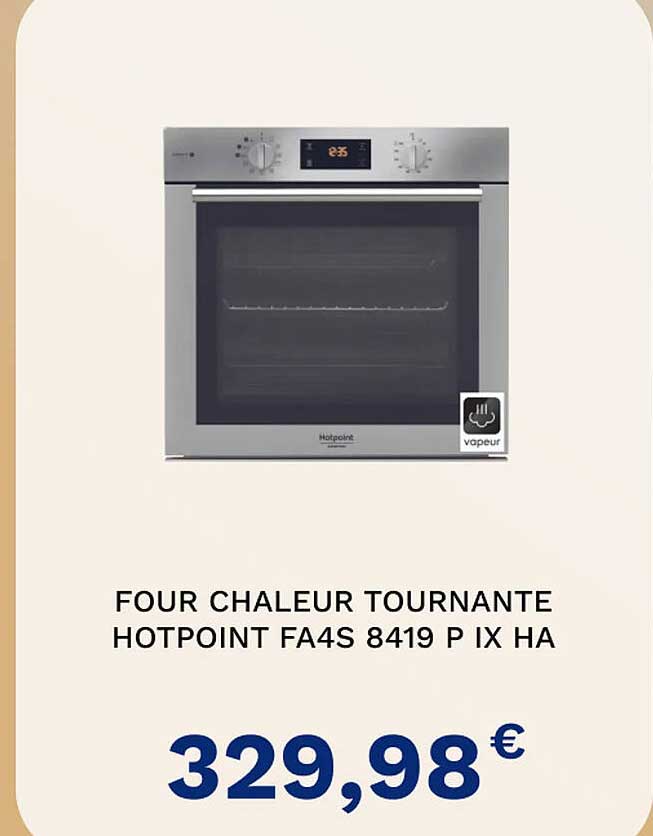 four chaleur tournante hotpoint fa4s 8419 p ix ha