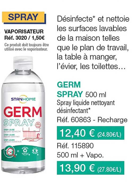 germ spray