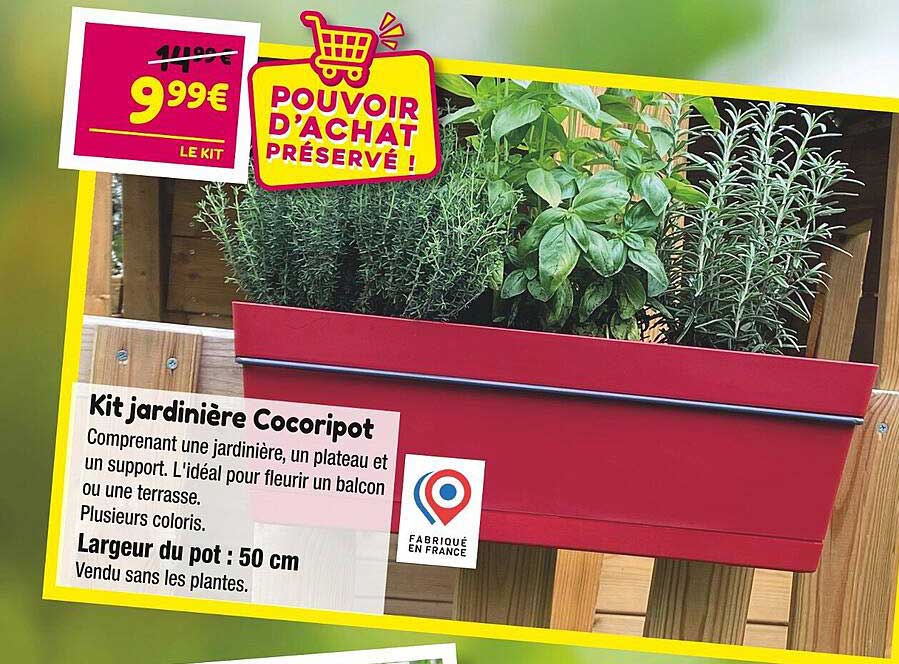 kit jardinière cocoripot
