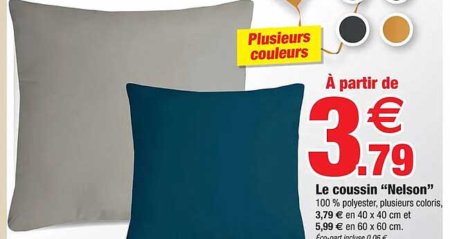 le coussin "nelson"