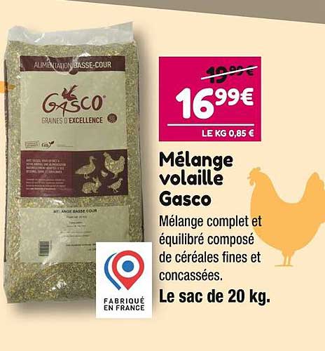 mélange volaille gasco