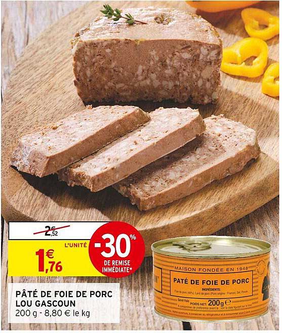Pâté De Foie De Porc Lou Gascoun