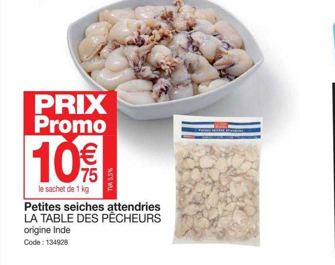 petites seiches attendries la table des pêcheurs