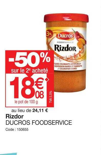 rizdor ducros foodservice