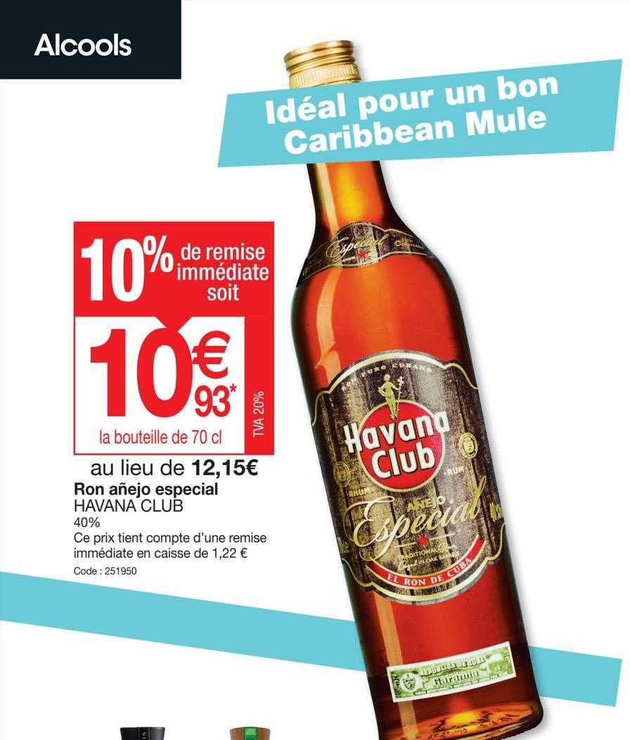 ron añejo espécial havana club