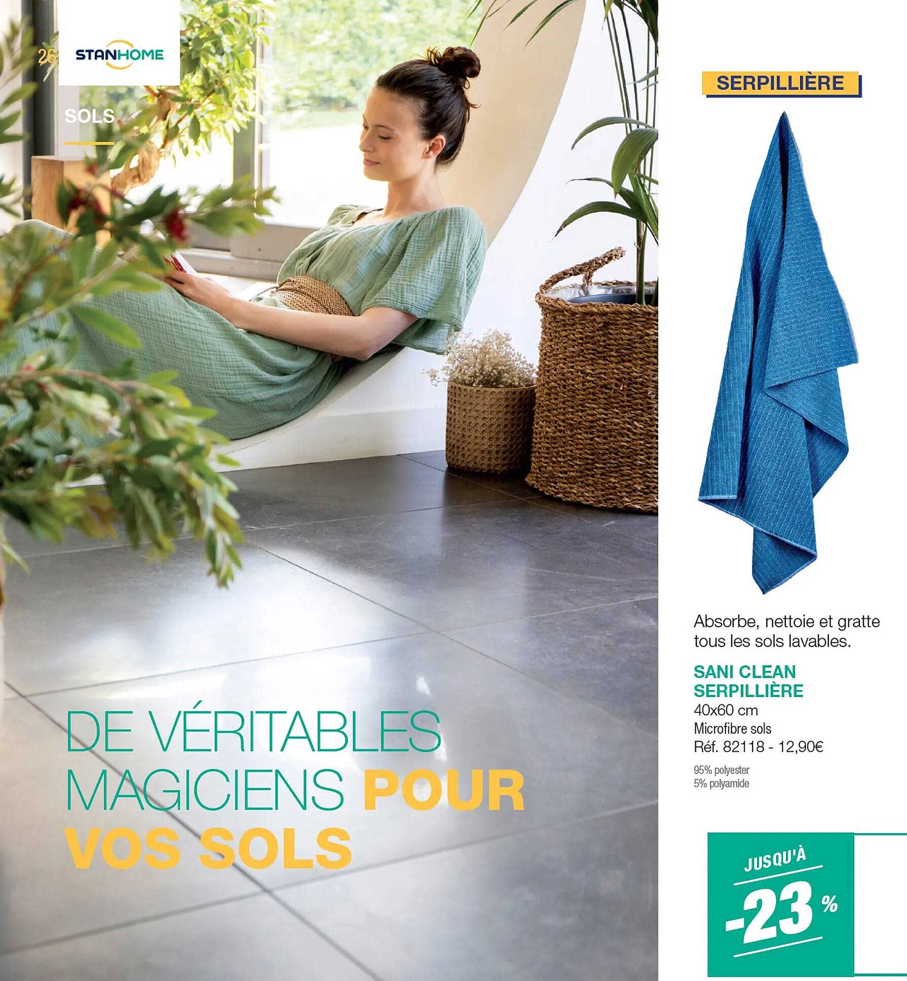 sani clean serpillière