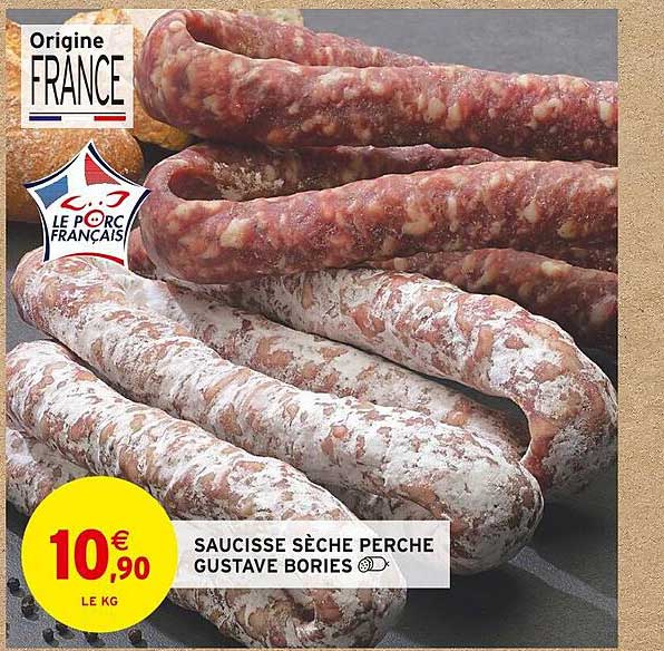 saucisse sèche perche gustave bories