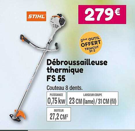 Stihl Débroussailleuse Thermique Fs 55