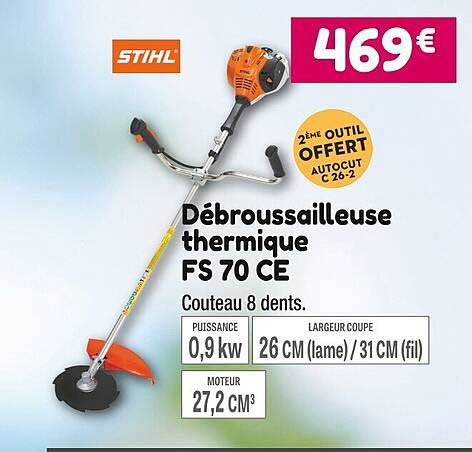 Stihl Débroussailleuse Thermique Fs 70 Ce