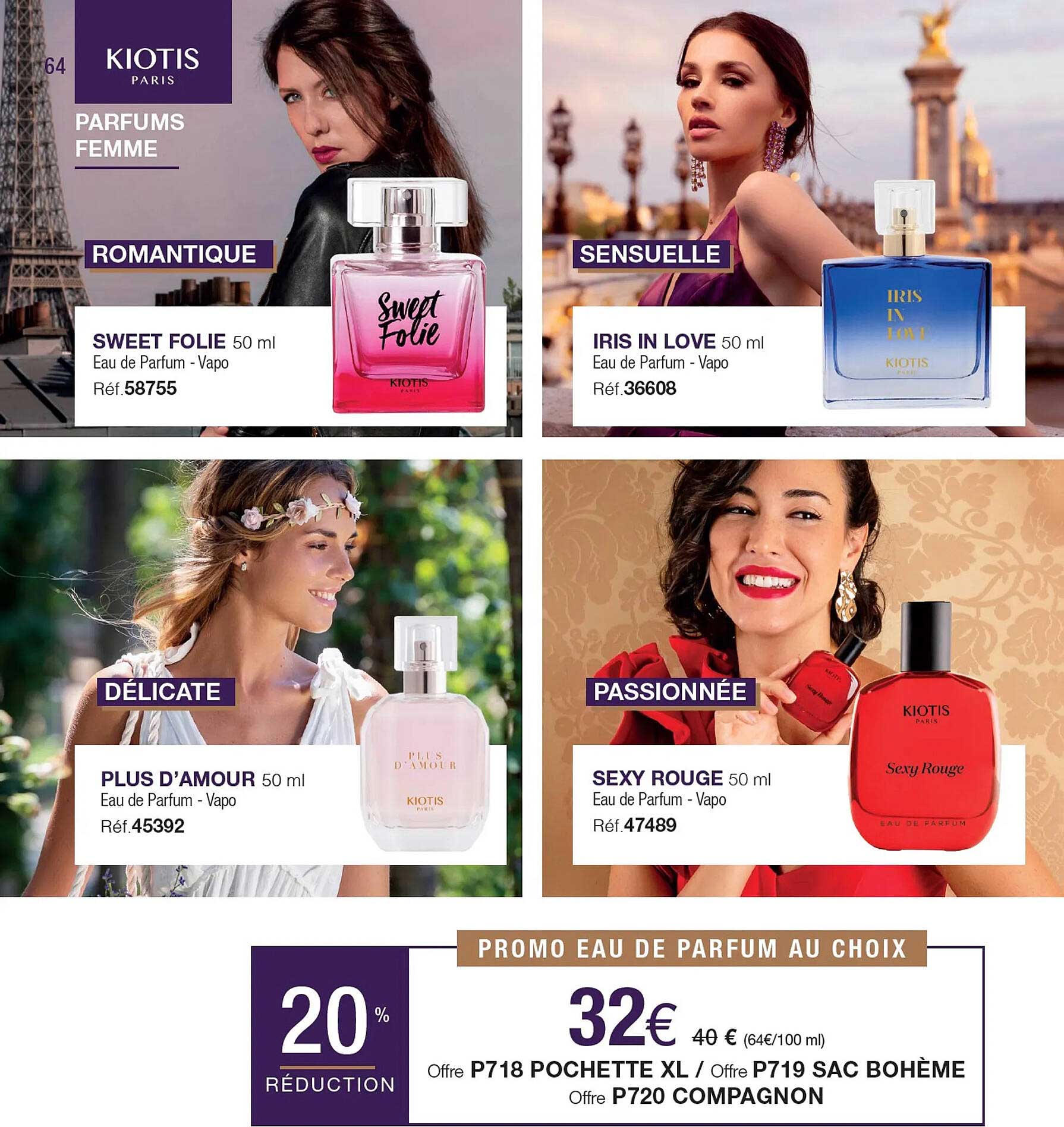 sweet folie kiotis, iris in love kiotis, plus d'amour kiotis, sexy rouge kiotis