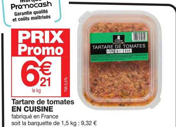 Tartare De Tomates En Cuisine