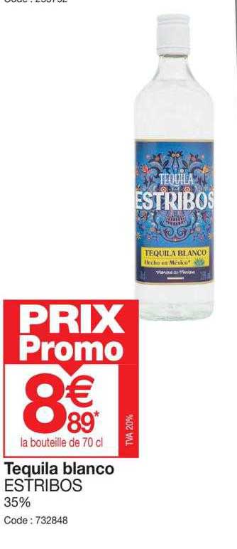 tequla blanco estribos