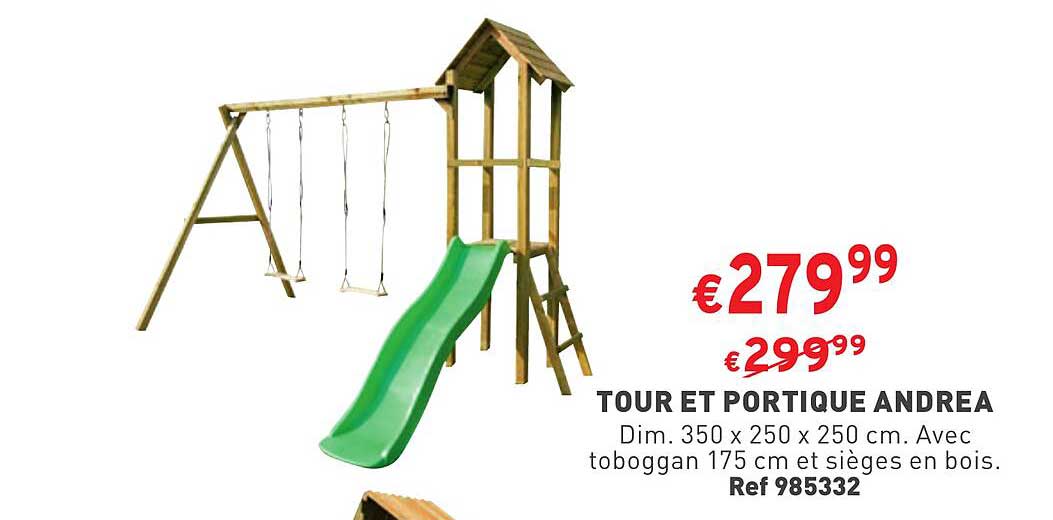 tour et portique andrea