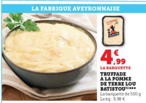 Truffade à La Pomme De Terre Lou Batistou