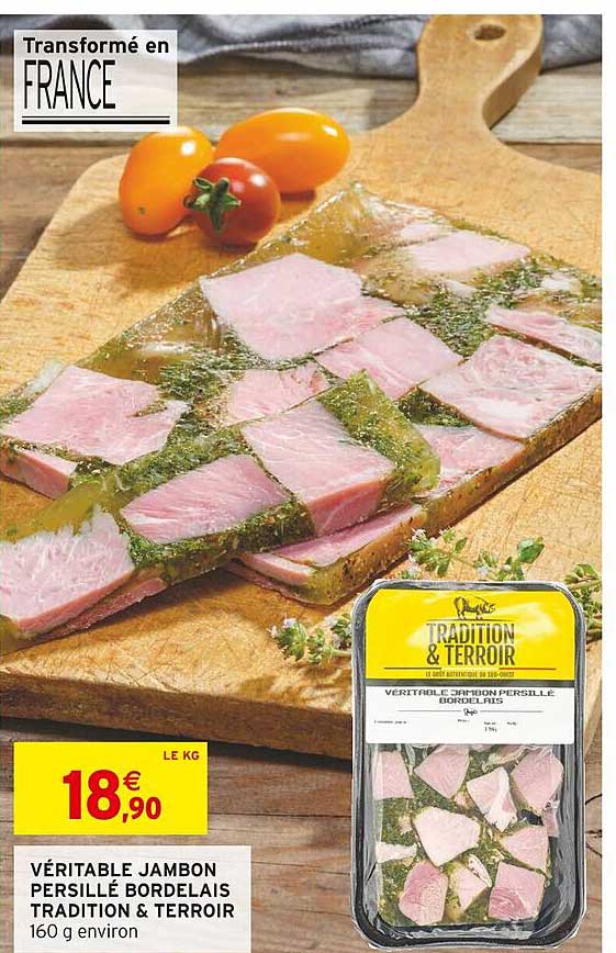 véritable jambon persillé bordelais tradition & terroir