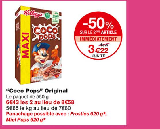 "coco pops" original