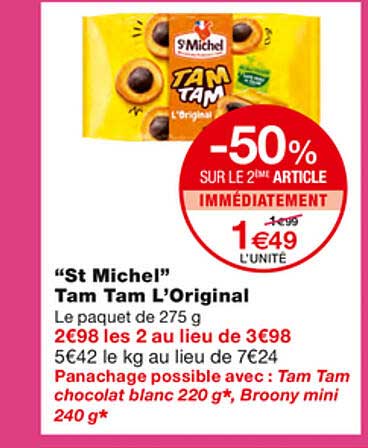 "st michel" tam tam l'original