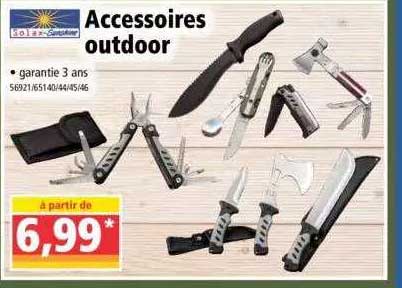 Accessoires Outdoor