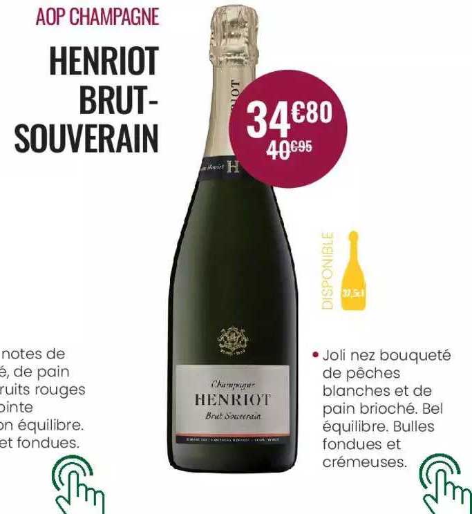 Aop Champagne Henriot Brut Souverain