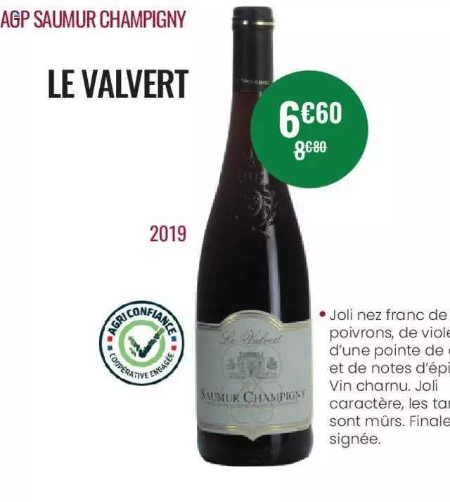 aop saumur champigny le valvert