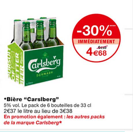 bière "carslberg"