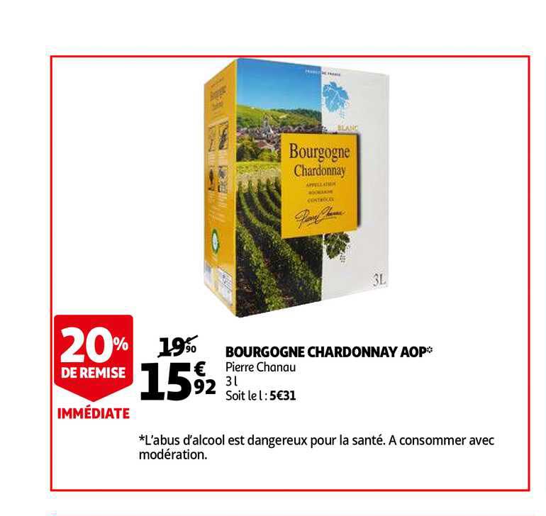 bourgogne chardonnay aop pierre chanau