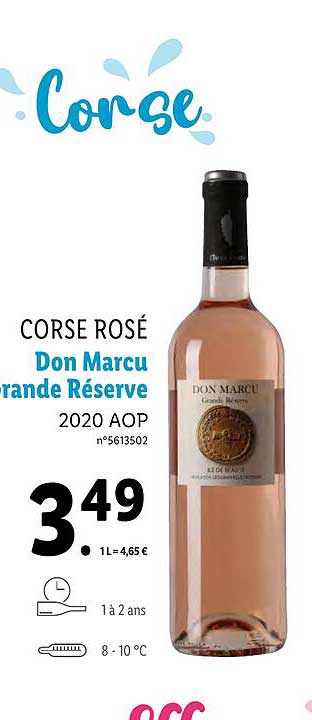 corse rose don marcu grande reserve