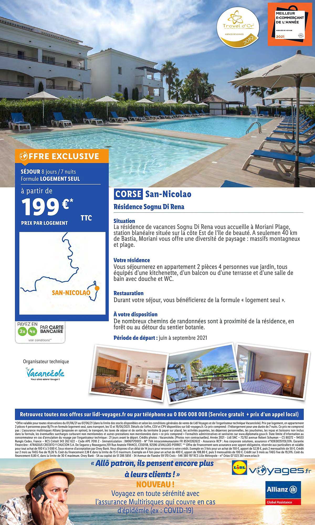 corse san-nicolao residence sognu di rena